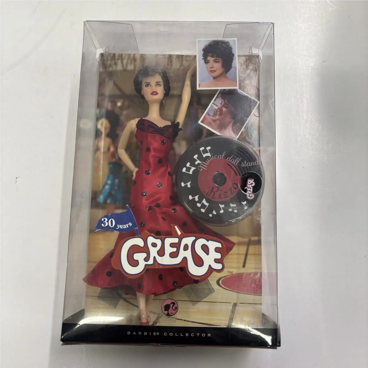 Rizzo Barbie Doll Grease Dance Off 30 Years Pink Label 2008 Mattel M3255-New