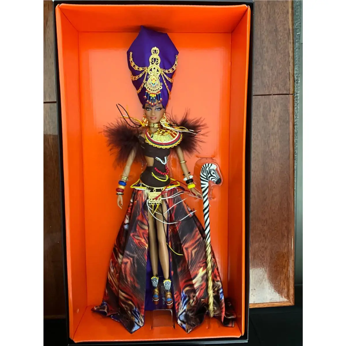 Gold Label Tribal Beauty Barbie Fashion Model Collection Doll Nrfb