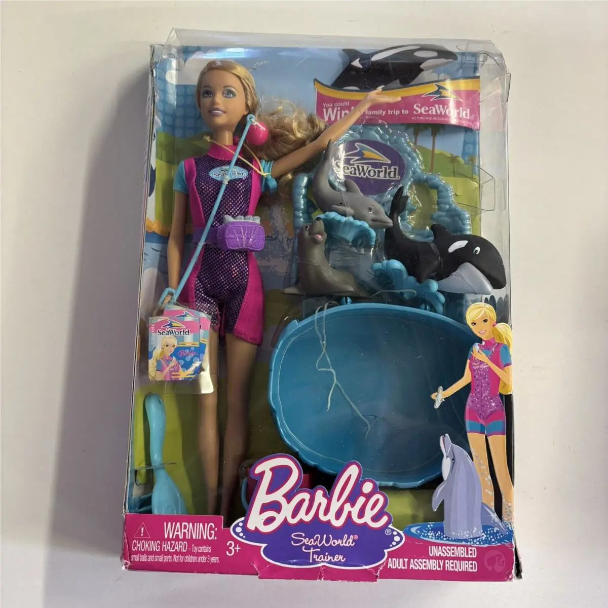 2008 Mattel I Can Be Barbie Seaworld Trainer N4886 - Nrfb