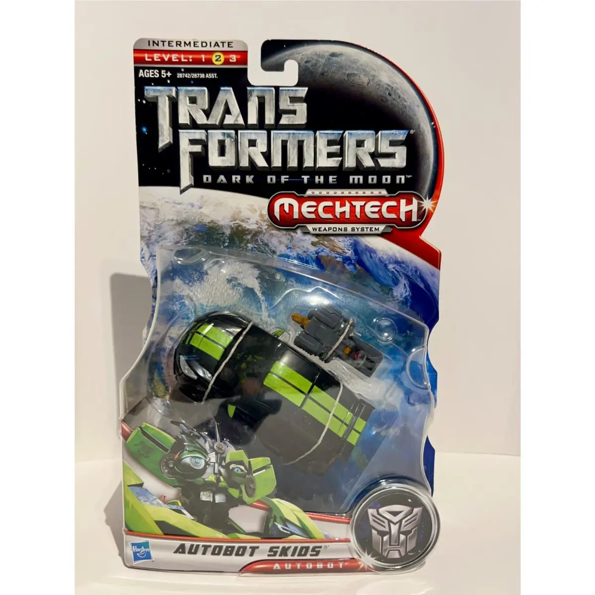 Hasbro Transformers Dark of The Moon Autobot Skids Deluxe Class Misb Dotm