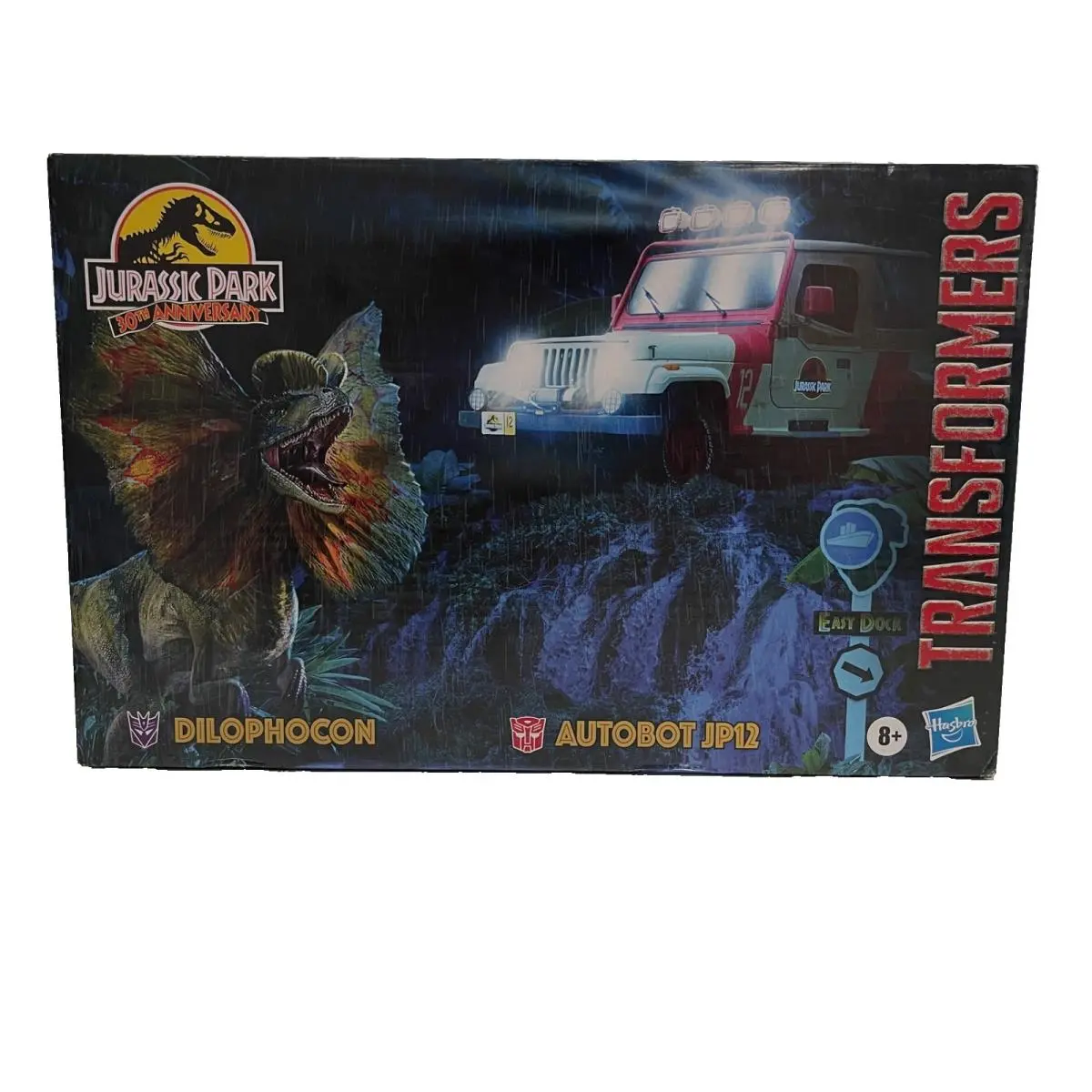 30th Anniversary Transformers X Jurassic Park Dilophocon Autobot JP-12 2023