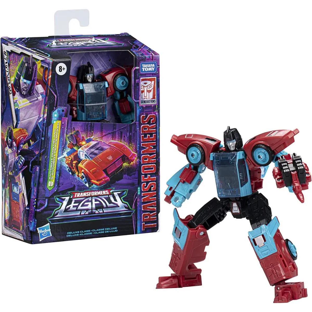 Transformers Generations Legacy Deluxe Autobot Pointblank Peacemaker Figure