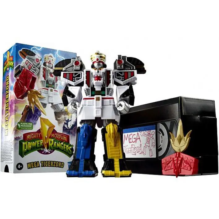 Power Rangers Mighty Morphin Mega Tigerzord Action Figure
