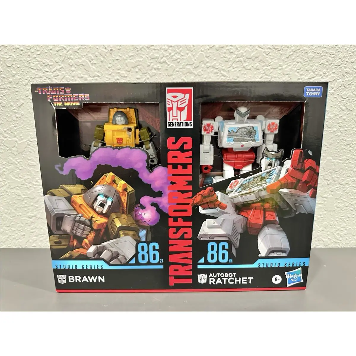 Transformers Movie Studio Series 86 Brawn 27 Ratchet 28 Action Figure Set