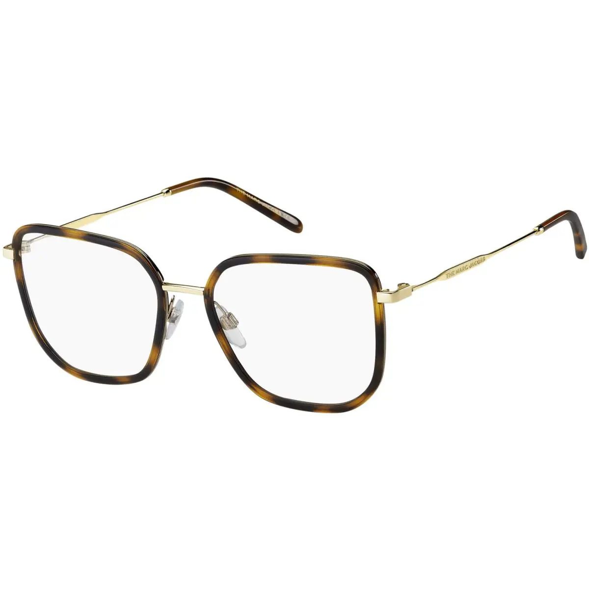 Marc Jacobs Women`s Havana Square Eyeglass Frames - MARC537 0086 17