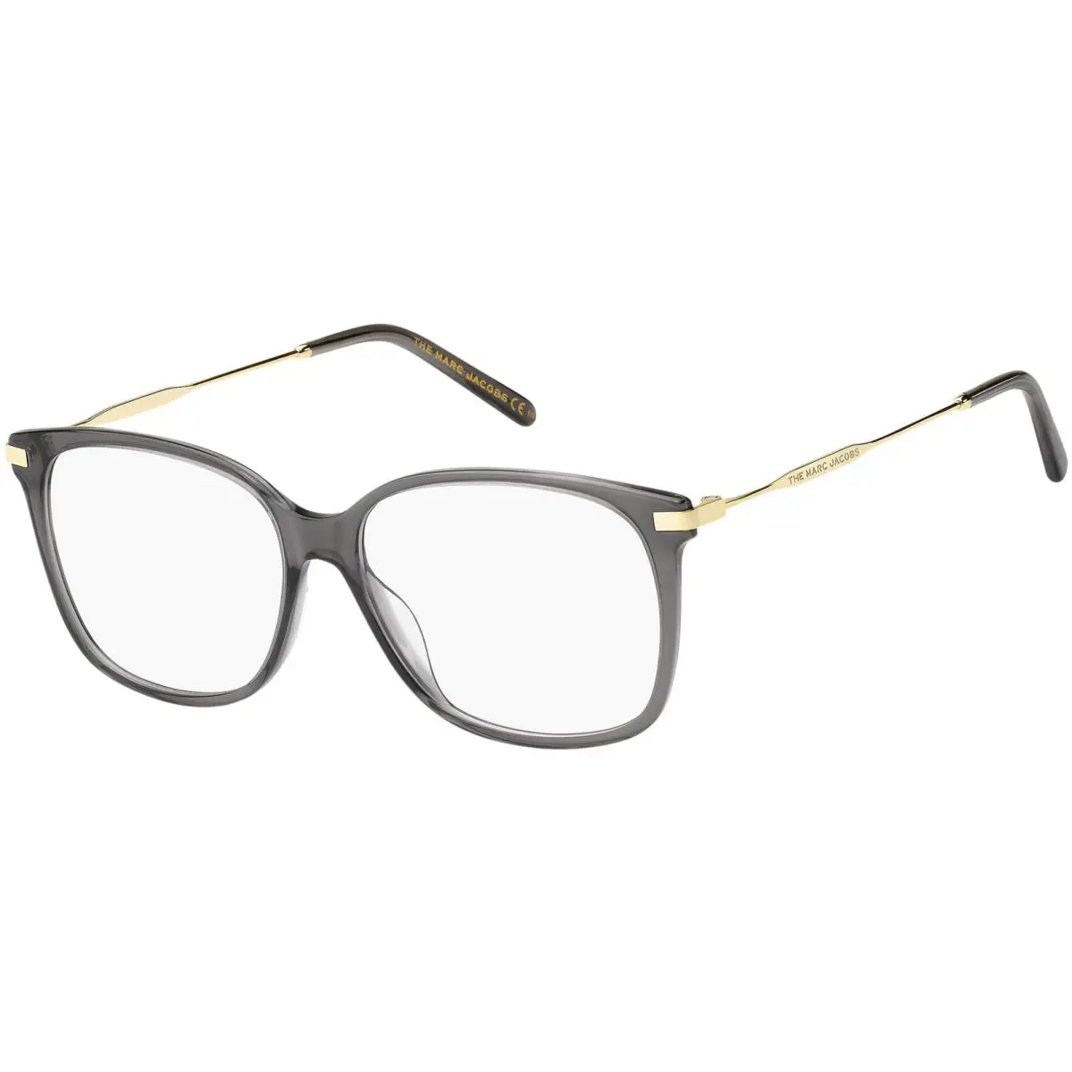 Marc Jacobs Women`s Translucent Gray Square Eyeglass Frames - MARC562 0KB7 14