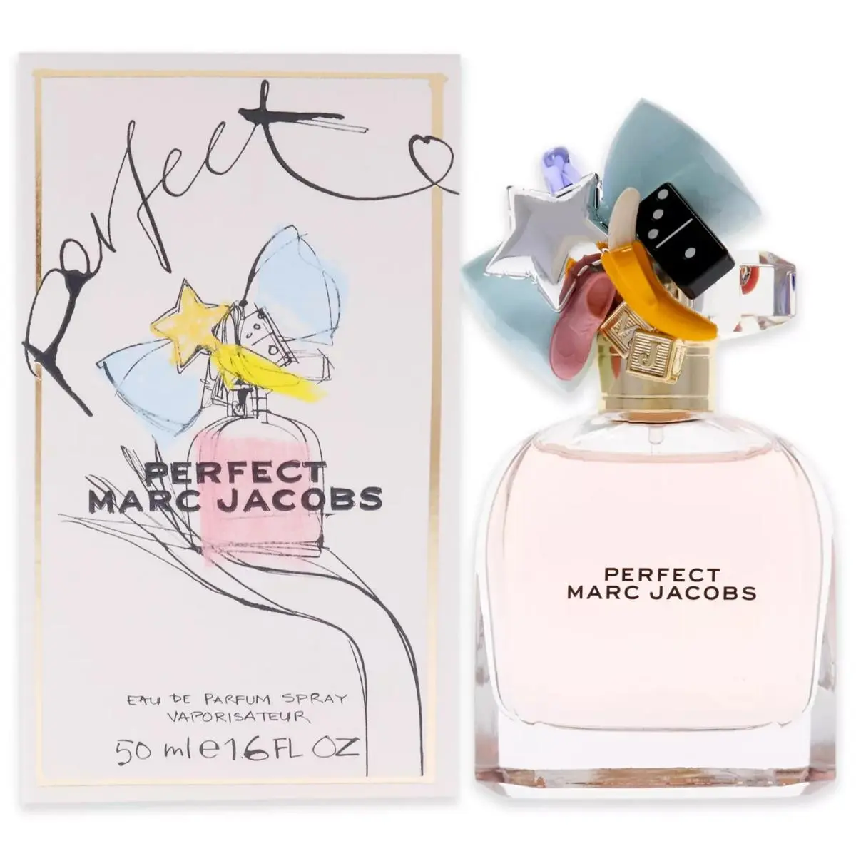 Marc Jacobs Perfect 3.3oz / 100mll Women Eau De Parfum - Unsealed Box Fresh