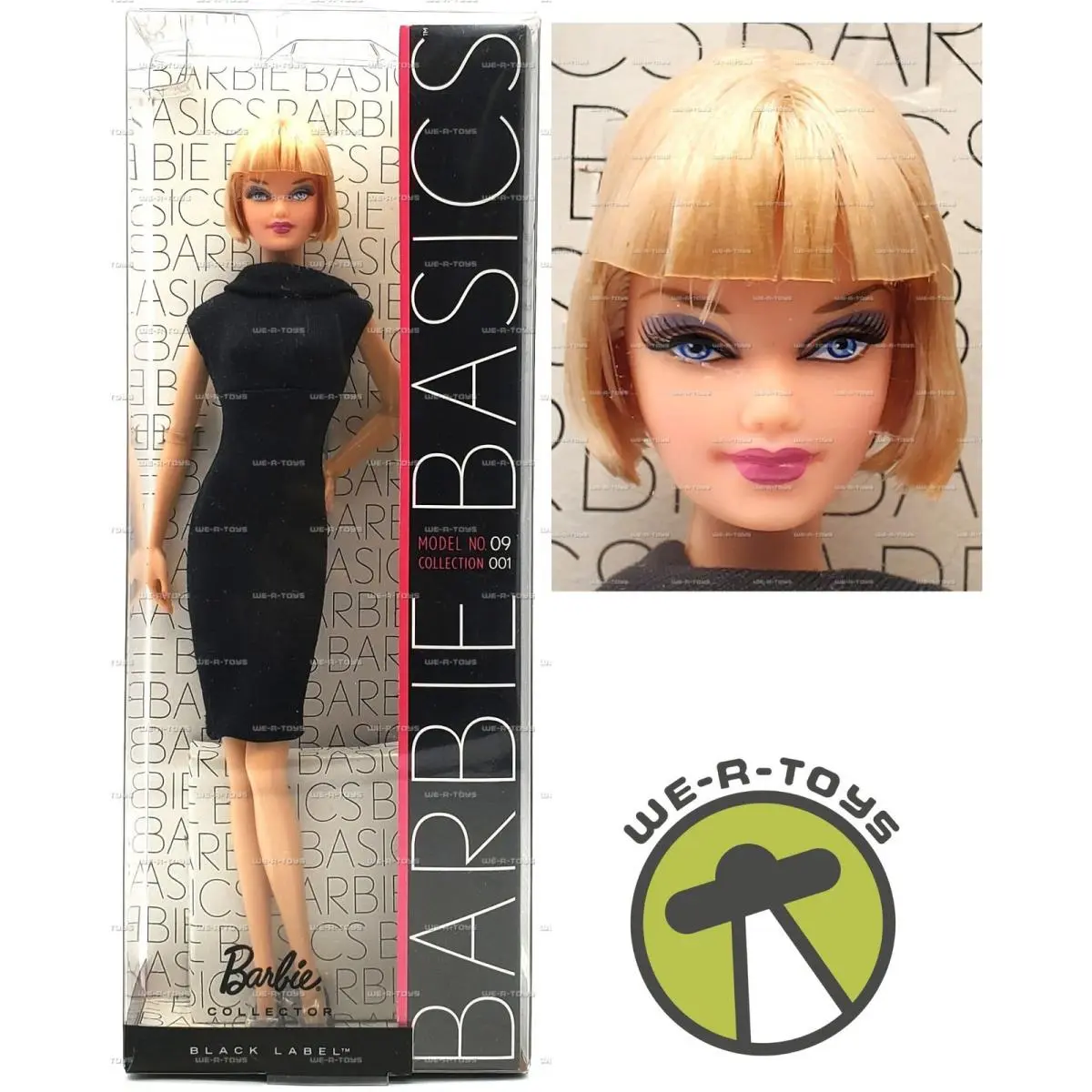 Barbie Basics Model No. 09 Collection 001 Black Label 2009 Mattel R9922