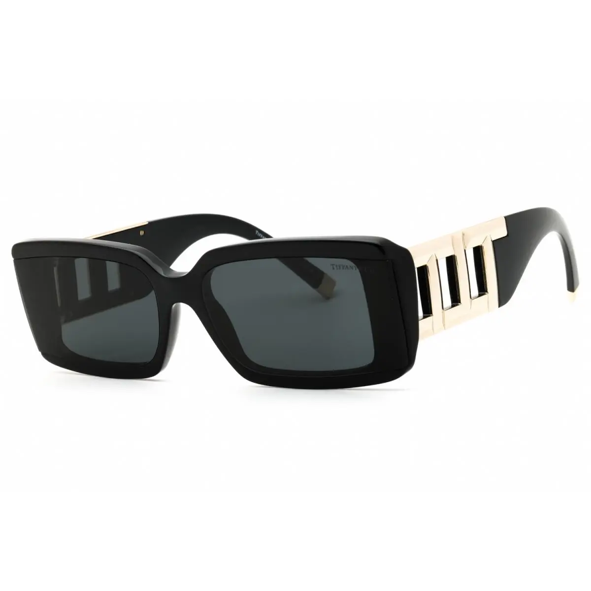 Tiffany TF4197 8001S4 Sunglasses Black Frame Dark Grey Lenses 62mm