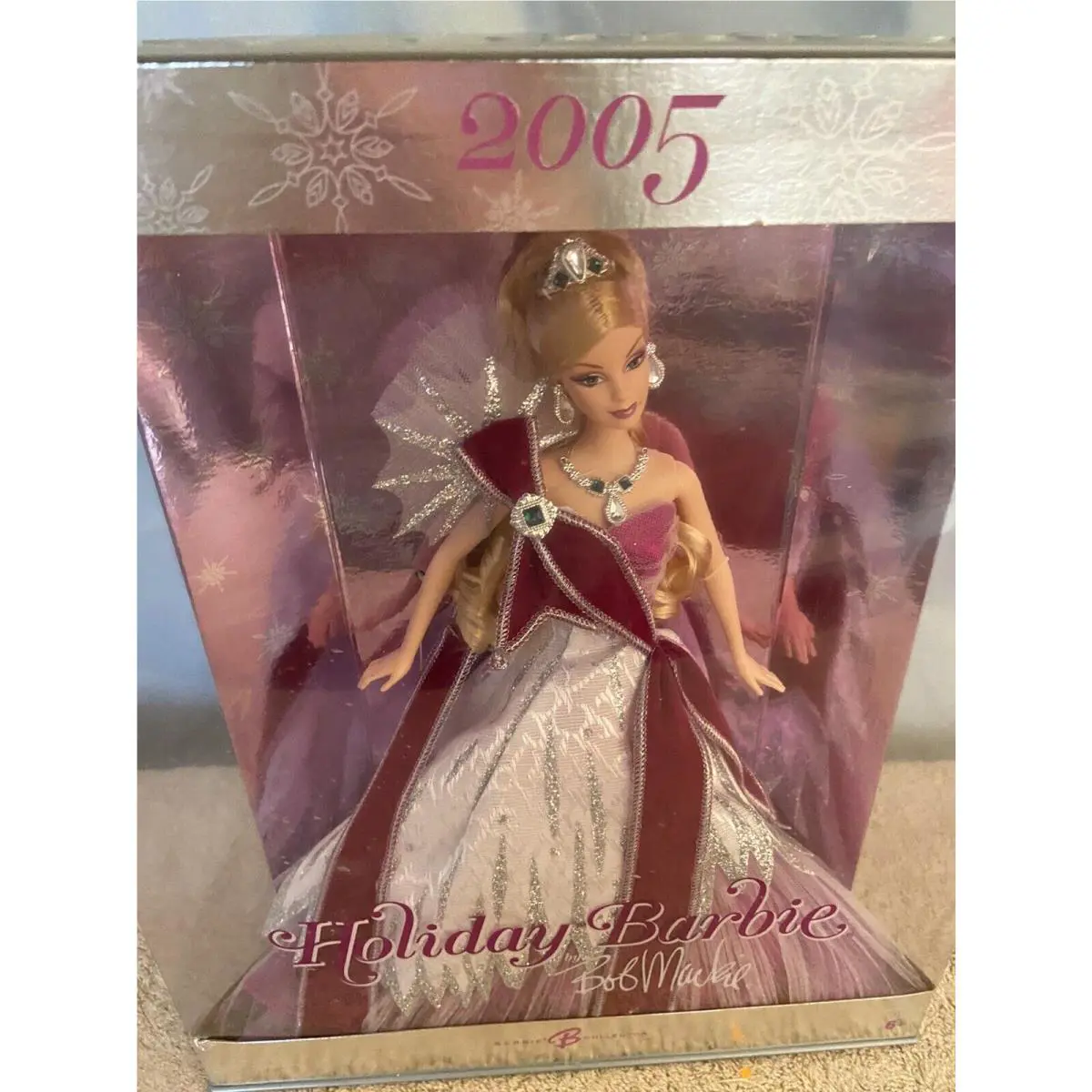 2005 Bob Mackie Holiday Barbie Doll Vintage Mattel G8058