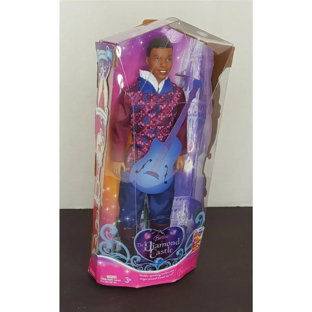 Barbie The Diamond Castle Prince Jeremy Ken African American Doll Rare M0792