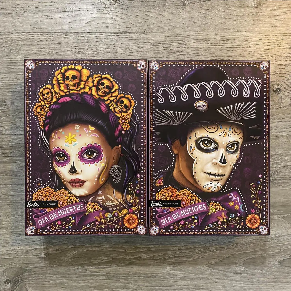 Mattel Barbie Ken Dia De Los Muertos 2021 Signature Set Ships Free