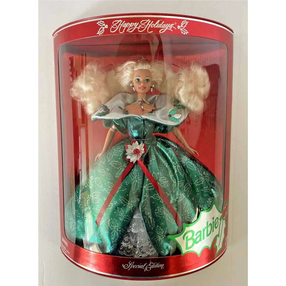 1995 Barbie Happy Holidays Doll Special Edition BD15