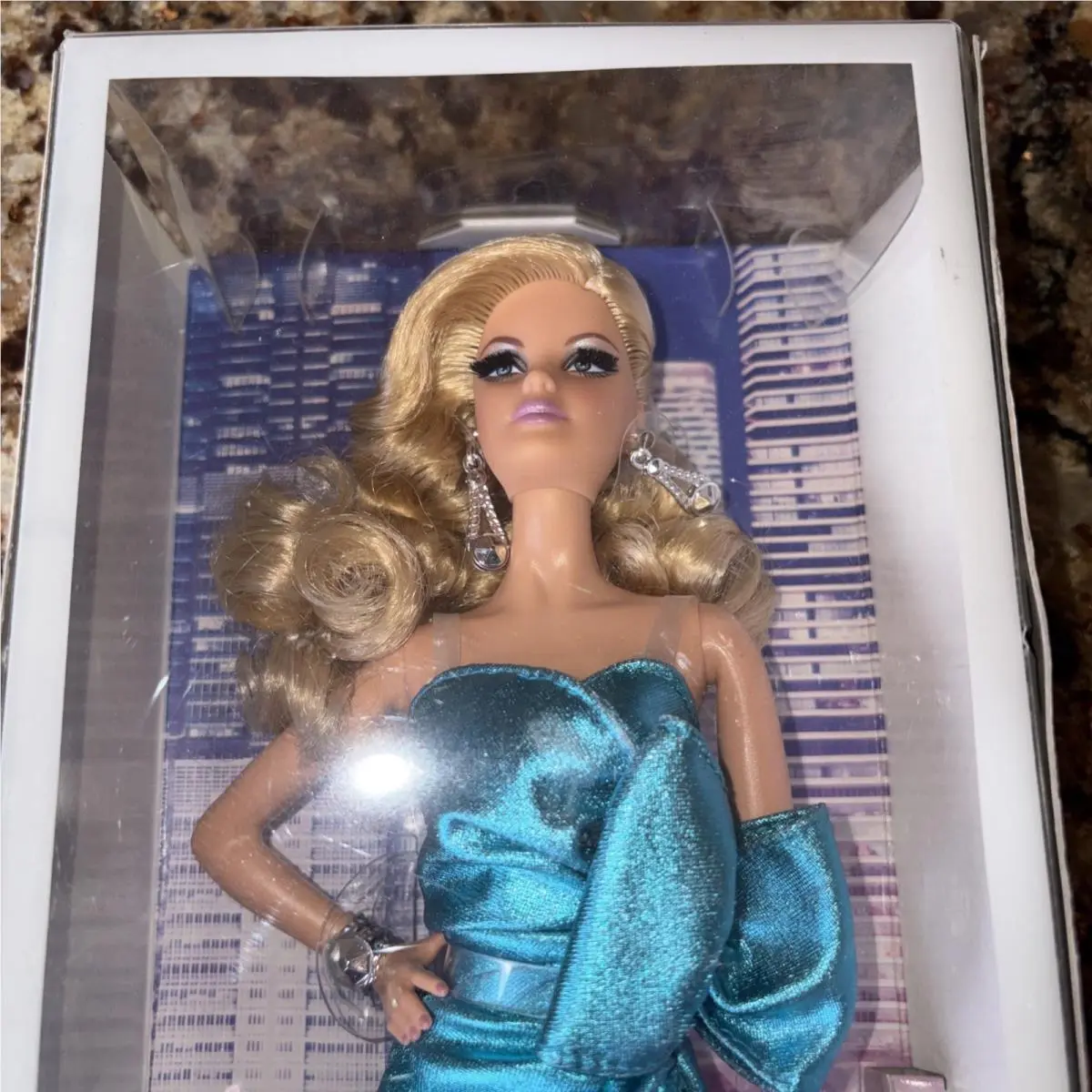 The Barbie Look City Shine Black Label Doll-mattel 2014-Ultra Rare