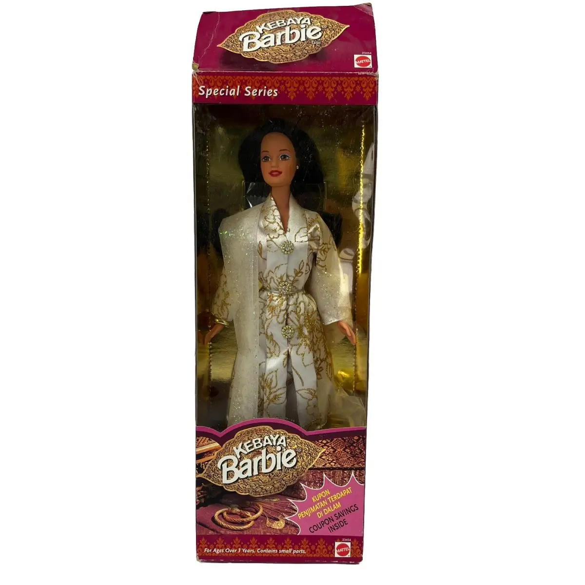 Kebaya Barbie 1998 Mattel 23454 Nrfb Rare Teresa Face Mold Foreign Issue