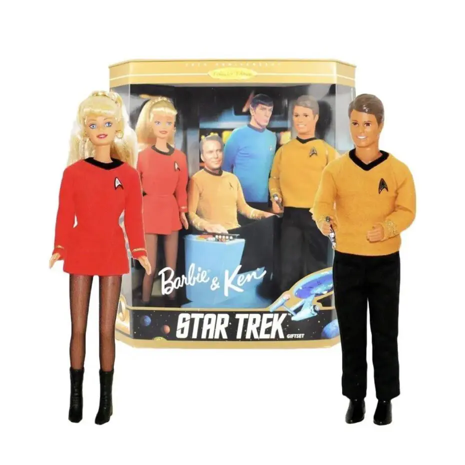 Vintage Barbie Ken Star Trek Giftset 30th Anniversary Collector Edition 1996