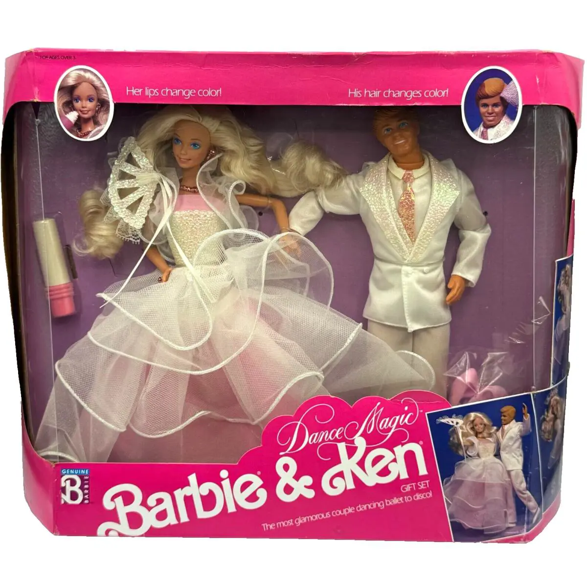 BK Barbie Doll 1990 Dance Magic Gift Set Ken Vintage 5409