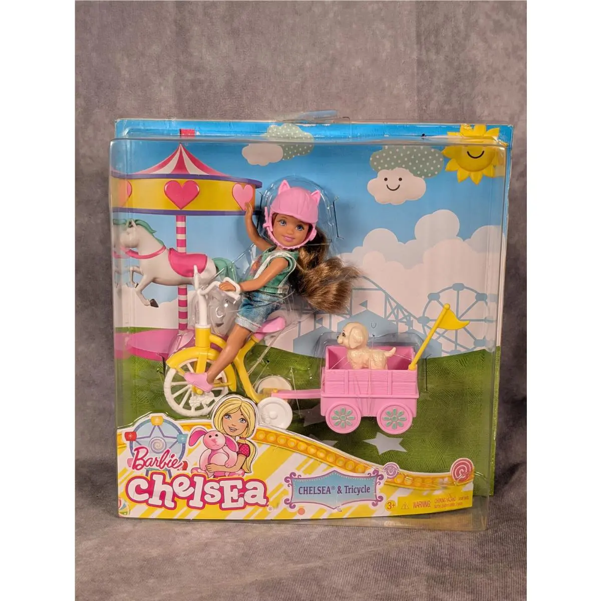 Barbie Chelsea Doll Tricycle - DWV60 - Package Defects
