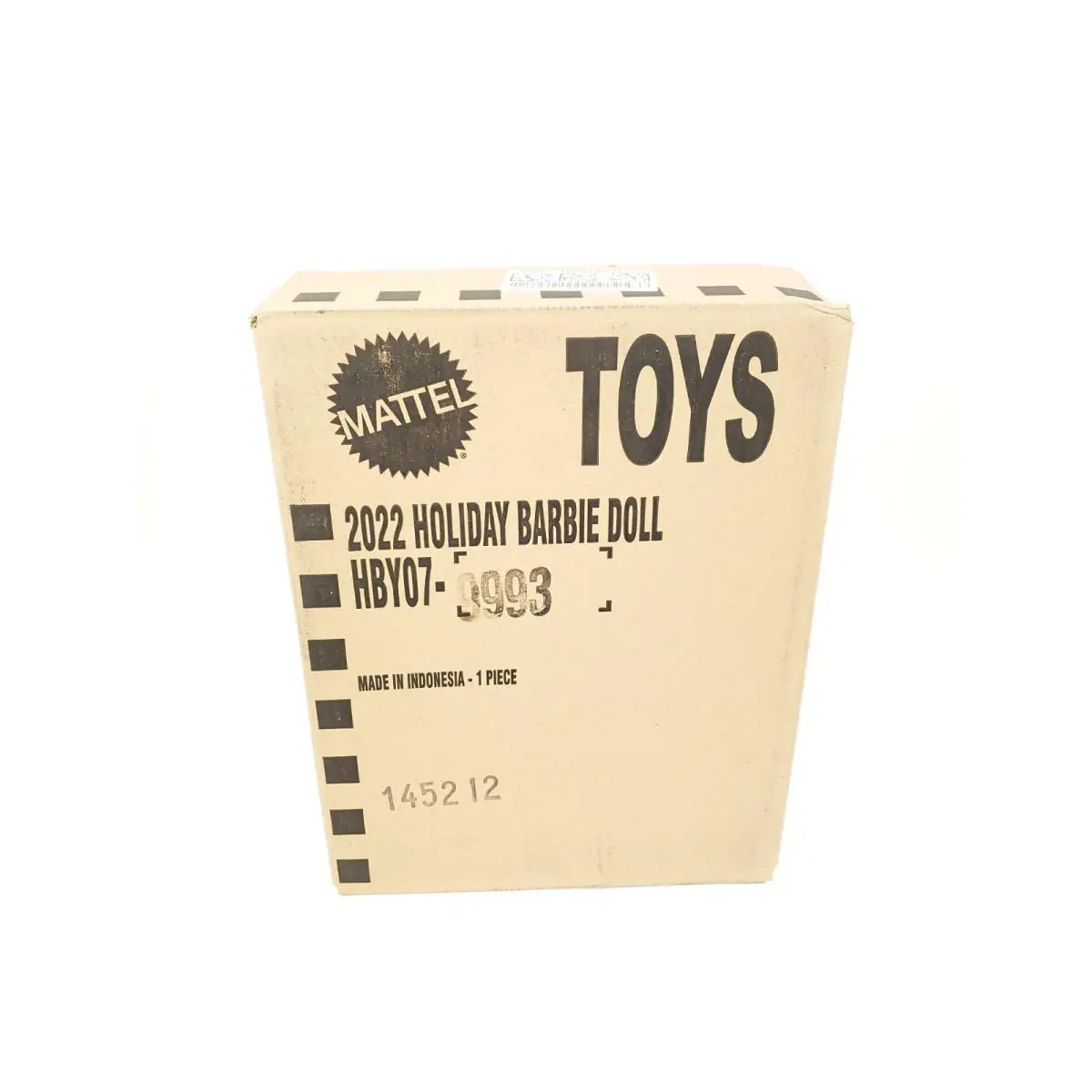 Barbie Signature 2022 Holiday Barbie Doll Dark Brown Wavy Hair