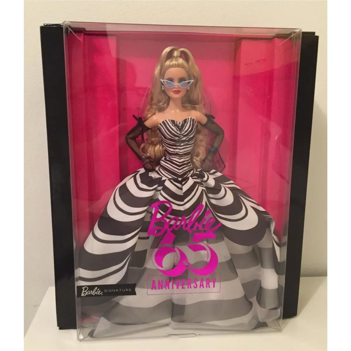 2024 Barbie Signature 65 Anniversary Doll Mattel Blue Sapphire Anniversary