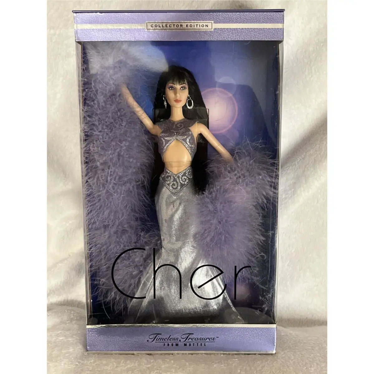 Vtg Cher Timeless Treasures Bob Mackie Barbie Doll 2001 Mattel 29049 Nice See