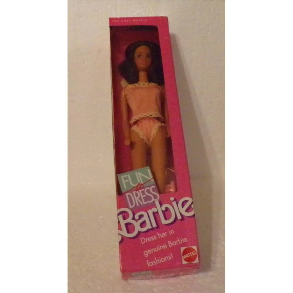Look Mattel 7373 Fun TO Dress Barbie Doll