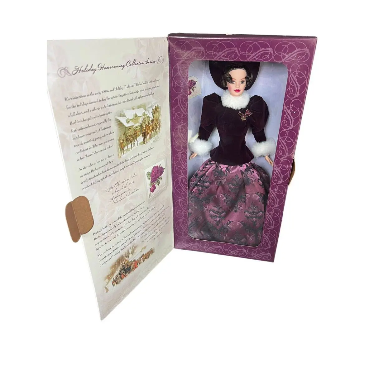 Vtg Barbie Doll Hallmark Special Edition Holiday Traditions 1996 Exclusive