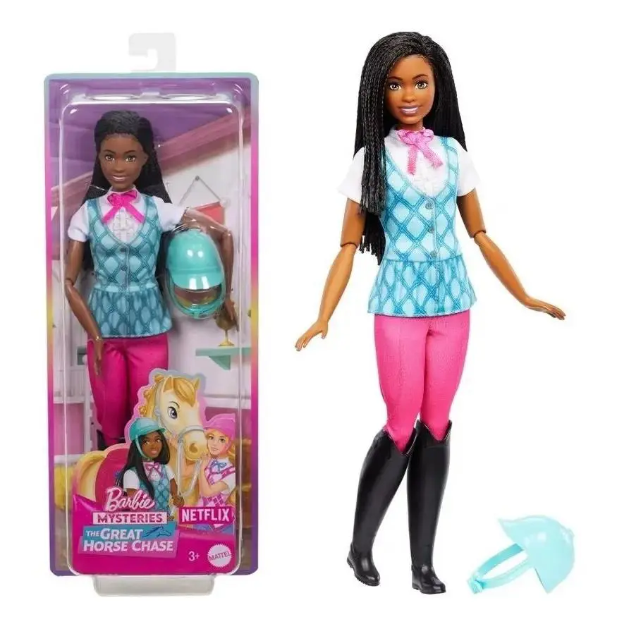 Mattel Barbie Mysteries: The Great Horse Chase Barbie Brooklyn Doll HXJ39