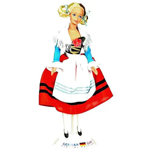 Special Edition German Barbie Doll From Mattel Dolls of The World Collection