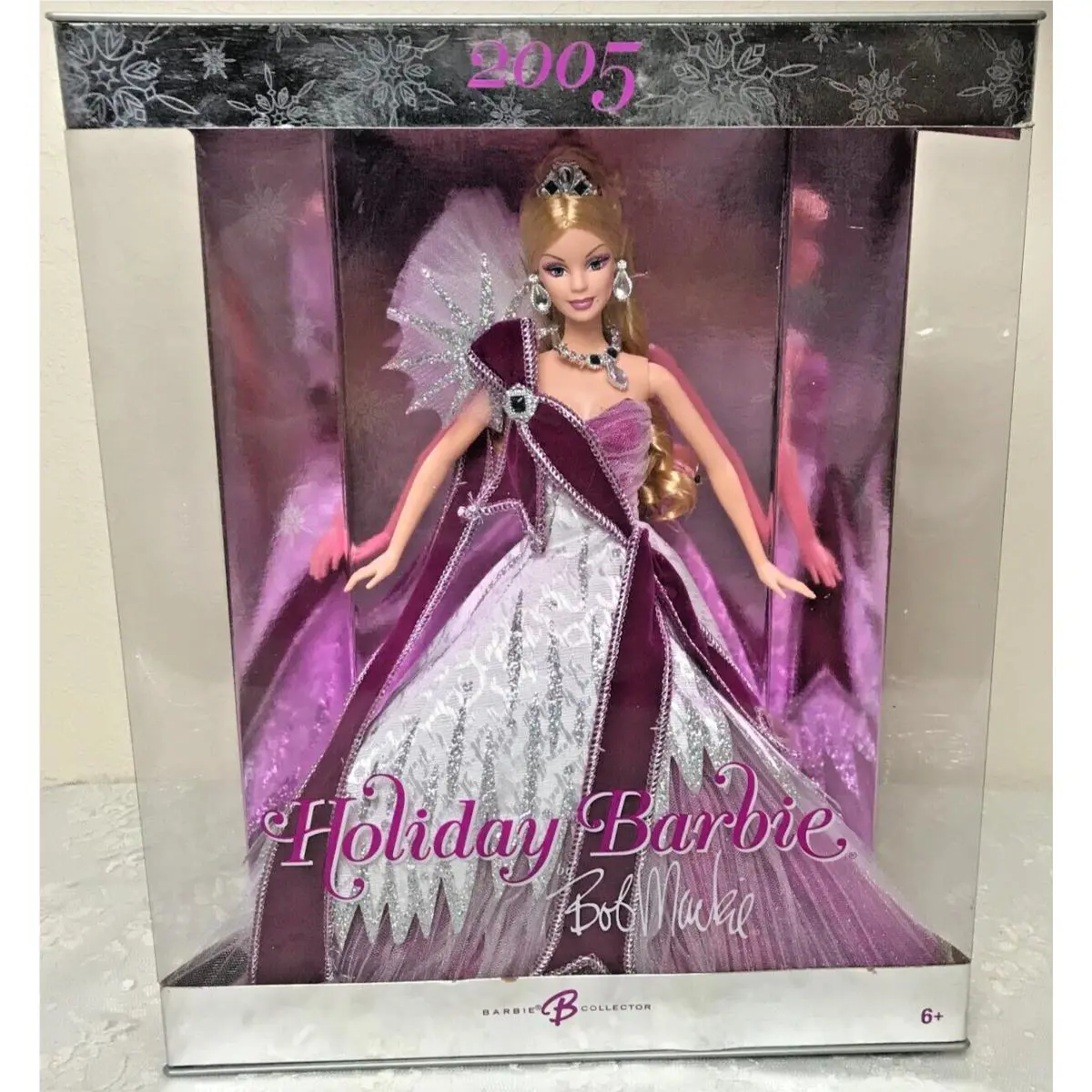 Mattel 2005 Bob Mackie Holiday Barbie Collector Edition