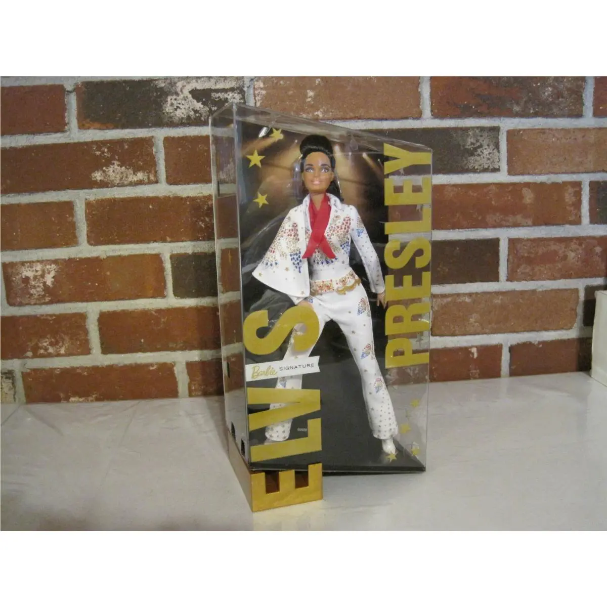 2021 Mattel Barbie Signature Elvis Presley Doll American Eagle Jumpsuit--new
