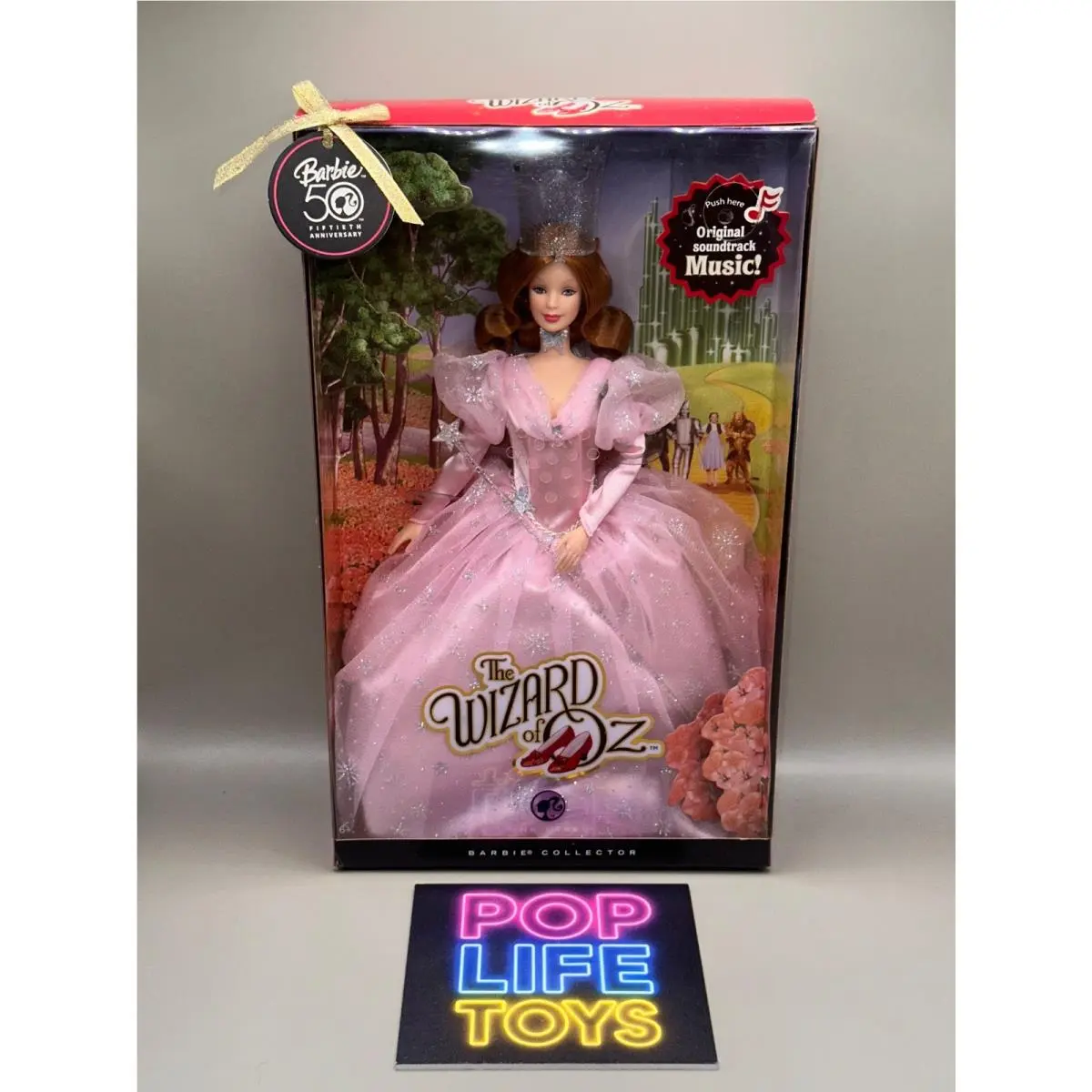2008 Mattel Barbie 50th The Wizard of Oz “glinda The Good Witch ” N6560 Nrfb