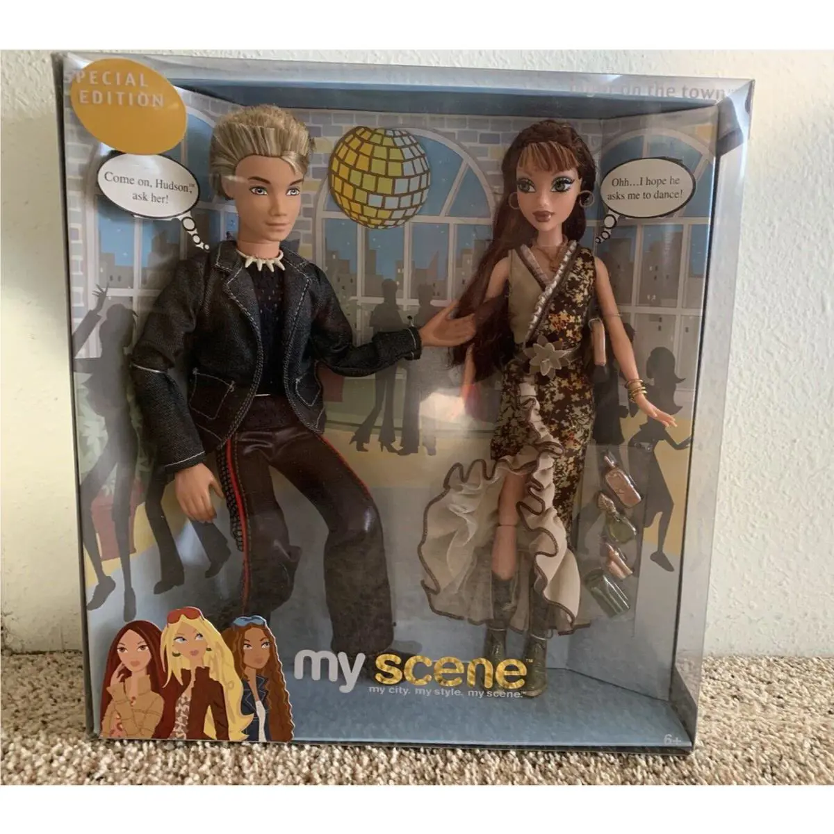 2003 Mattel My Scene Night On The Town Chelsea/hudson Special Edition B6710 Nrfb