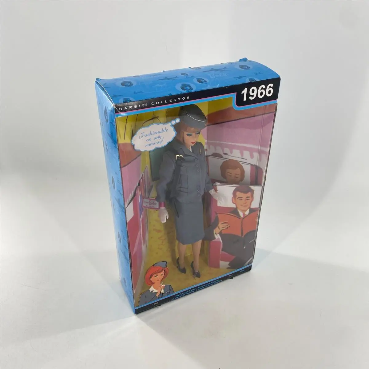Barbie 1966 Pan Am Airways Stewardess My Favorite Career Doll Mattel 2009