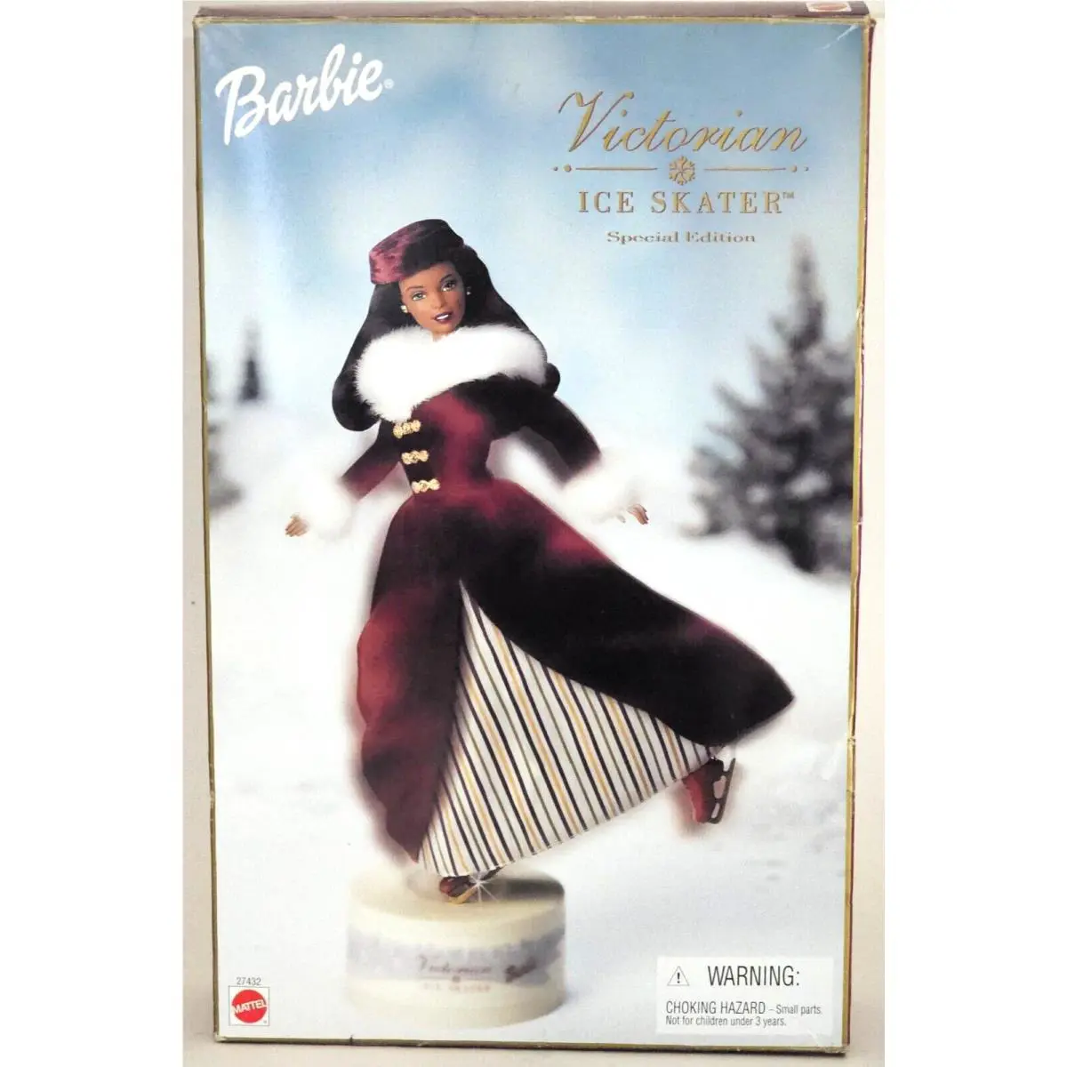 Barbie Victorian Ice Skater Special Edition African American Doll 2000