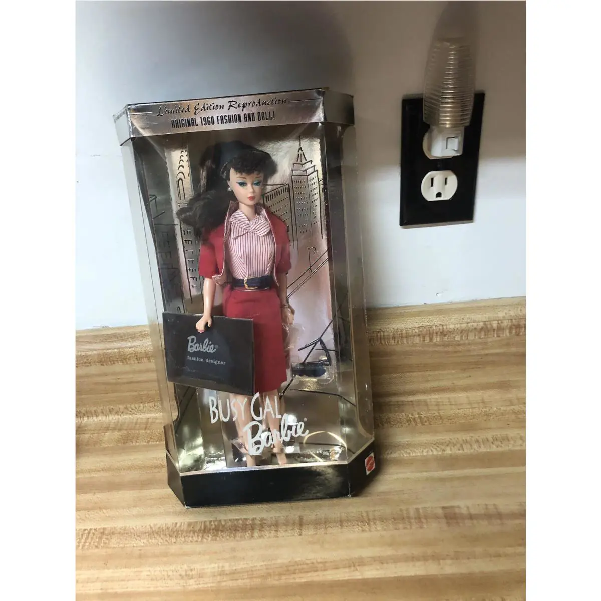 Mattel Busy Gal Barbie Limited Edition 1995 Nrfb 13675 by Mattel