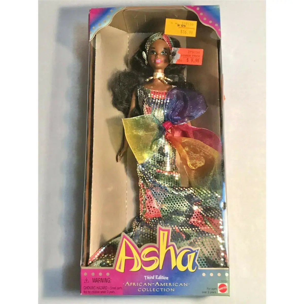 Barbie Asha Very Rare Third Edition African-american Collection 15139
