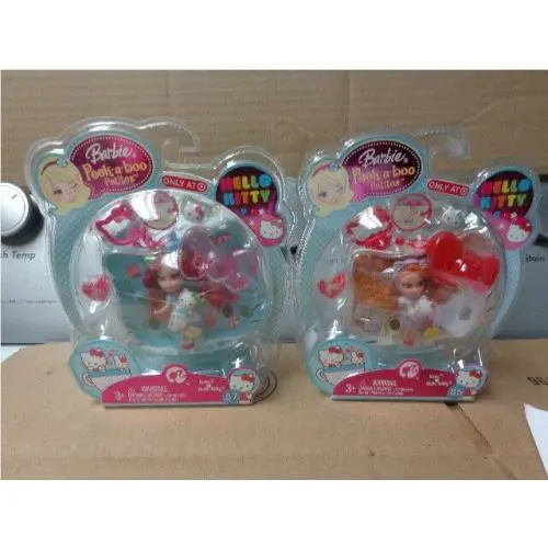 Barbie Hello Kitty Peek a Boo Petite Target Exclusive Figures