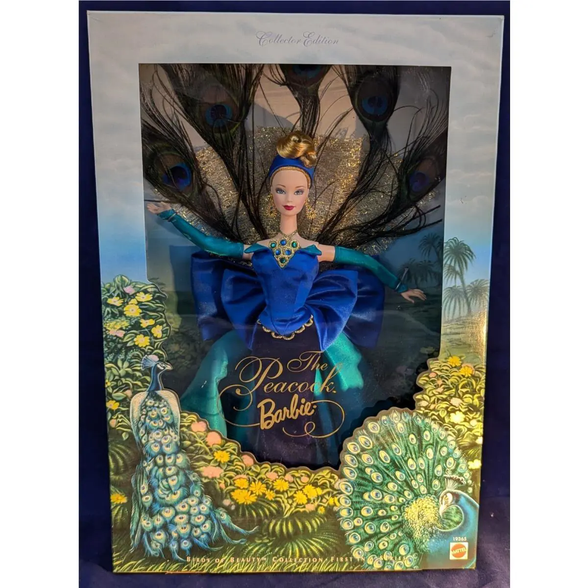1998 Barbie Peacock Birds OF Beauty Collection 1ST IN Series Collector Edition