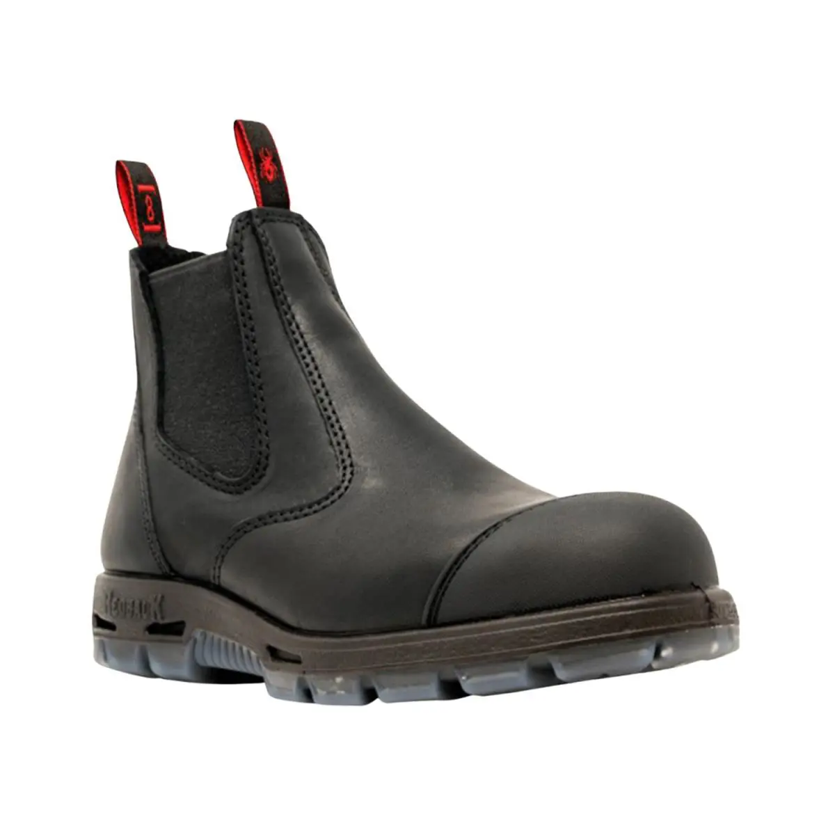 Redback Boot Men`s Easy Escape Pull-on Chelsea Boot - Steel Toe - Usbbksc