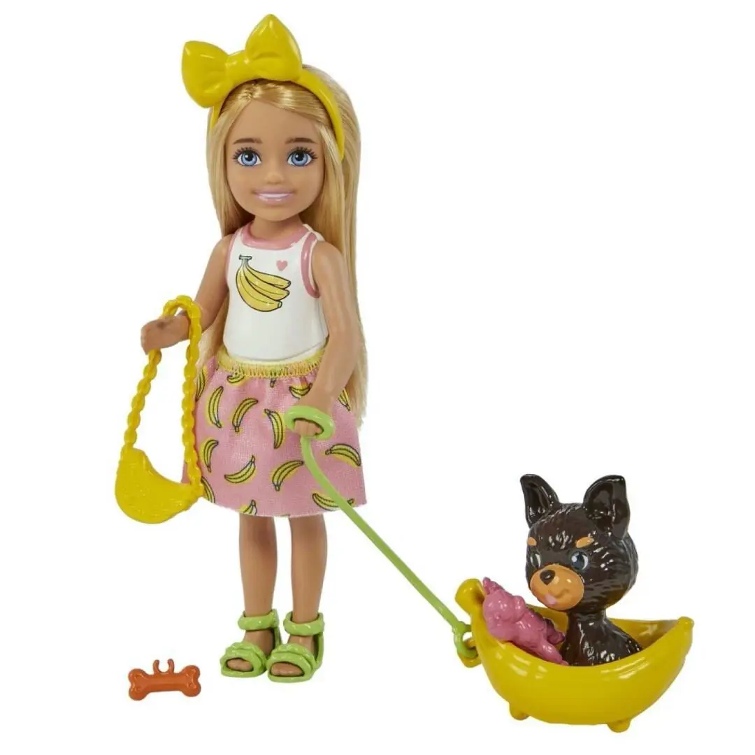 Mattel Barbie Chelsea Doll Pet Puppy with Accessories HGT11
