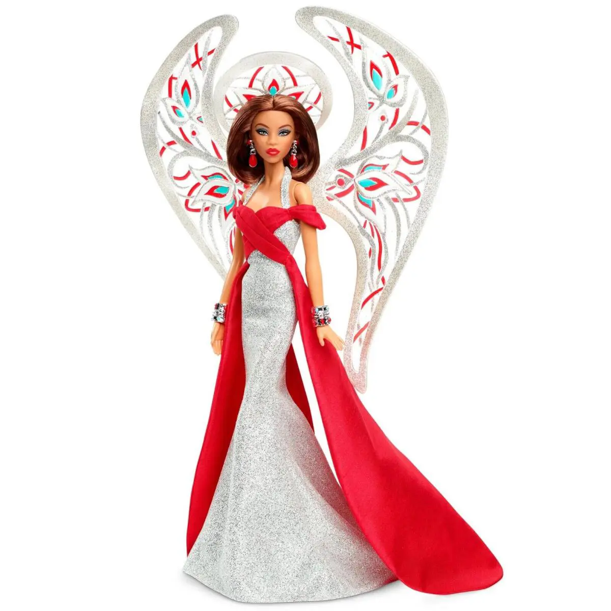 2023 Mattel Bob Mackie Holiday Angel Barbie Signature Doll 2 in Series HJX12