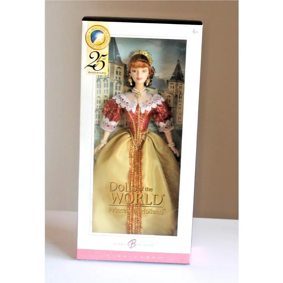 Dolls of The World Princess of Holland Barbie 2005 Mattel G8055 25th Anniversary