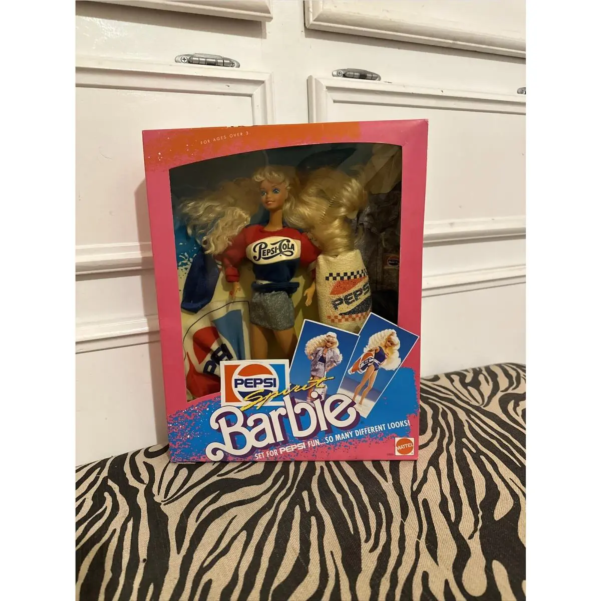 Mattel Barbie Doll Pepsi Spirit and Accessories 4869 Vintage 1989