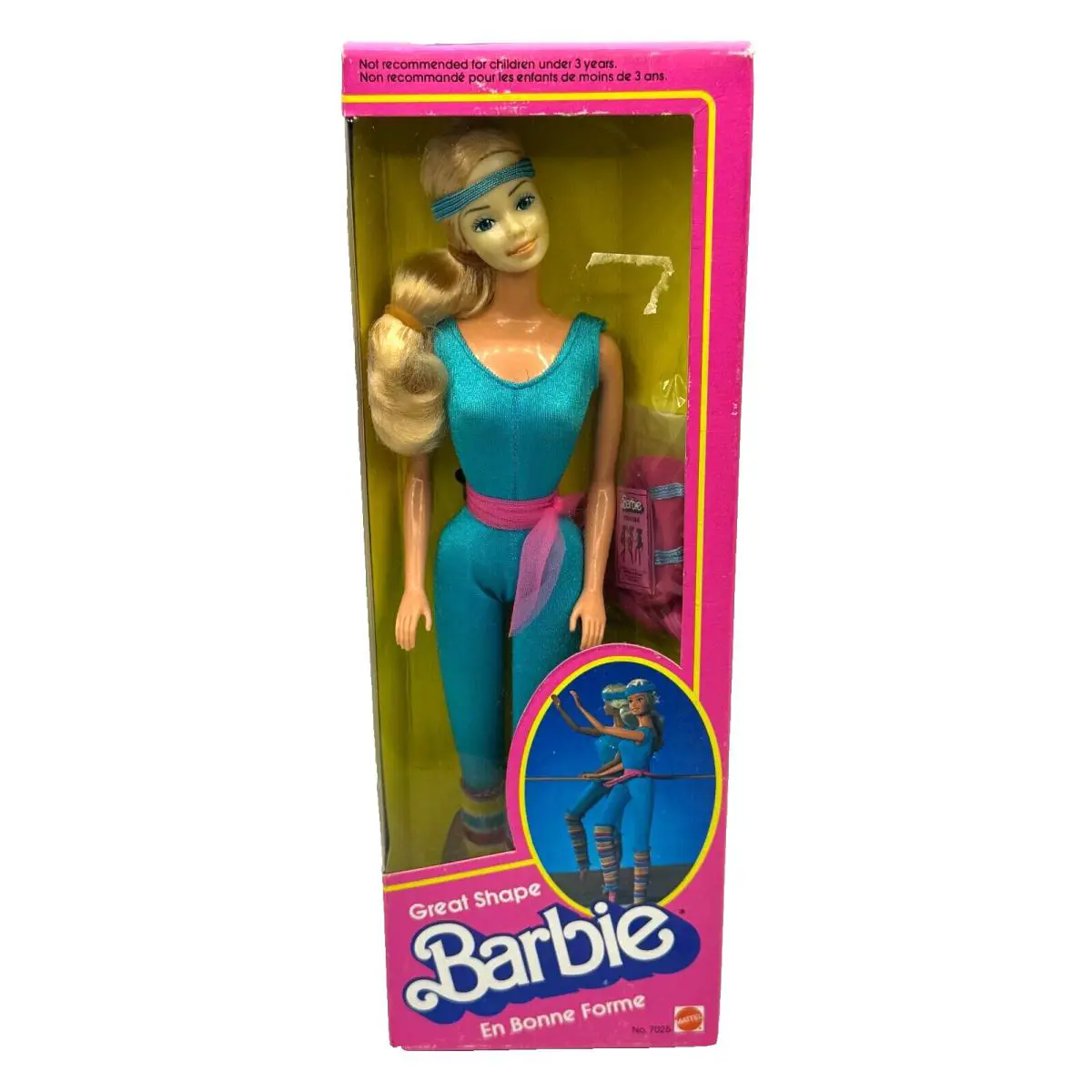 BK Barbie Doll 1983 Vintage Great Shape 7025