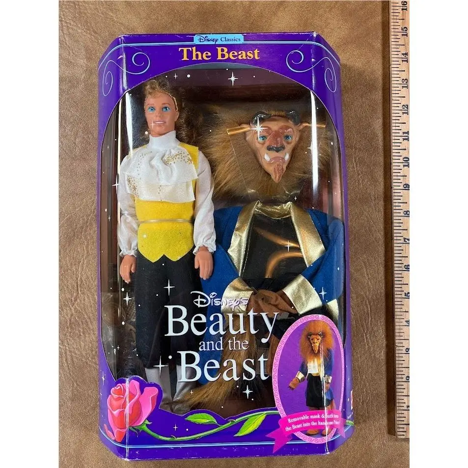1991 Mattel Disney Classics The Beast Beauty and The Beast