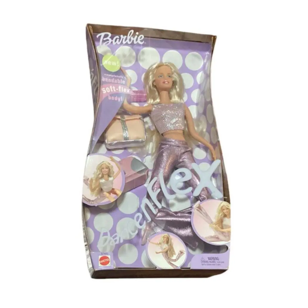 Barbie Dance n Flex + Soft-flex Doll Mattel 2002