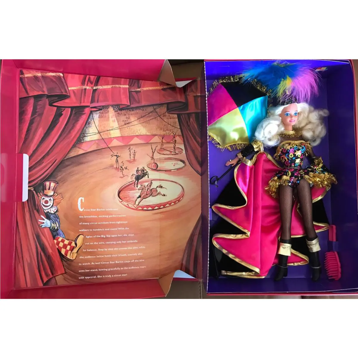 Barbie: Circus Star - Fao Schwarz by Ann Driscoll 1994. 13257. Retired Nrfb