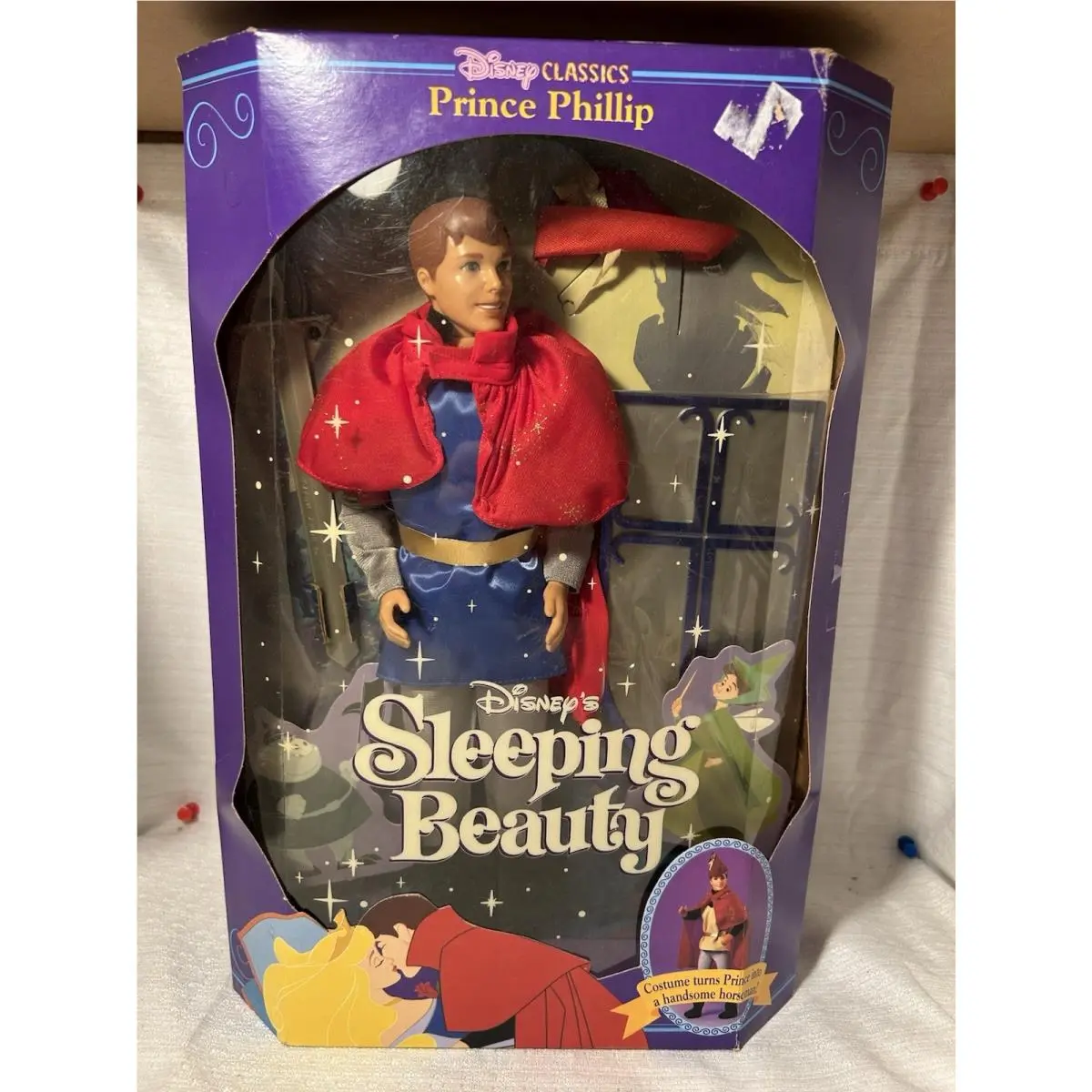 Mattel 1991 Disney Classics Prince Phillip Sleeping Beauty 12 Doll 4597