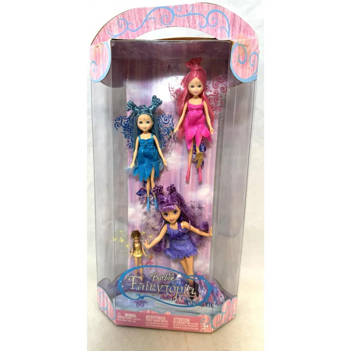 Mattel Barbie Fairytopia Wingdom Pixie Fairies Gold Sprite 4-Pack Mattel 2005